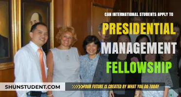 International Students: Apply for the Presidential Management Fellowship