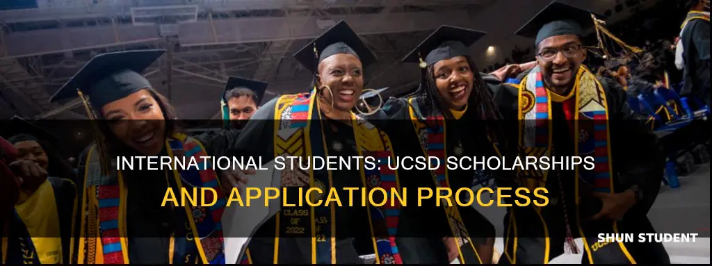 can international students apply to ucsd scholarships