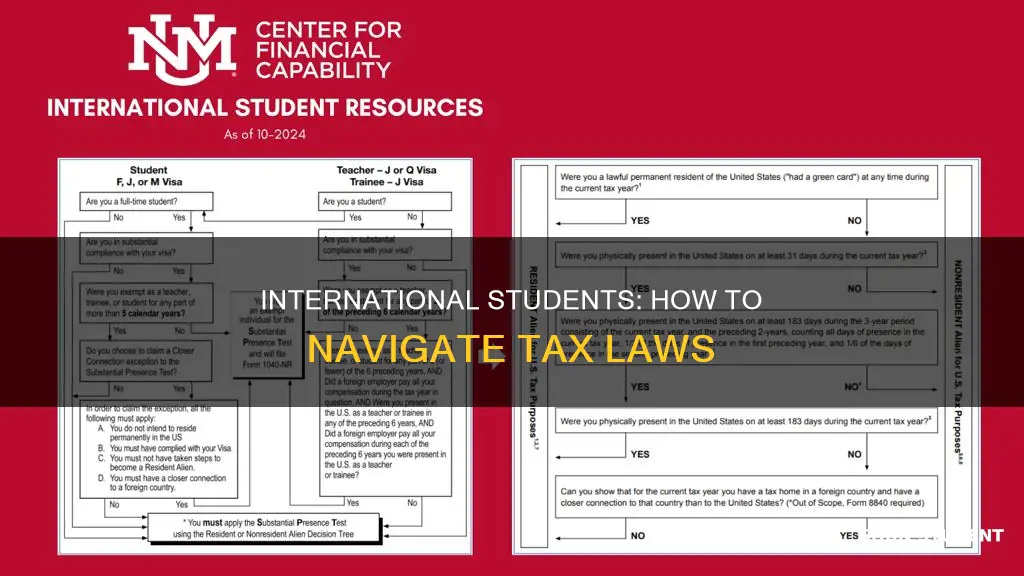 can international students avoid taxes