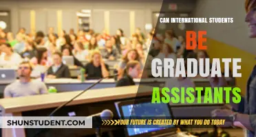 International Students: Graduate Assistant Opportunities