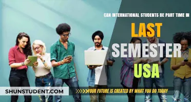 International Students: Part-Time Work in Last Semester?