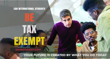 International Students: Tax Exemption Eligibility