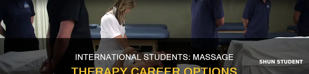 can international students become a massage therapist
