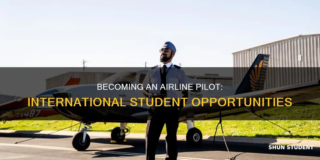 can international students become airline pilots