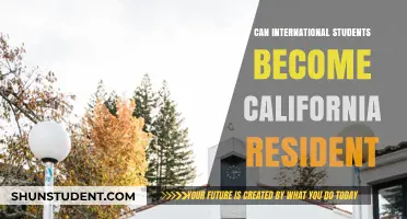 How International Students Can Become California Residents