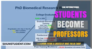 International Students: Professors of the Future?