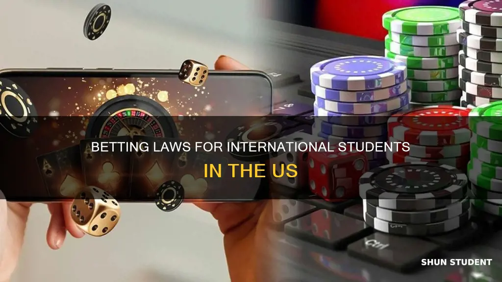 can international students bet in the us