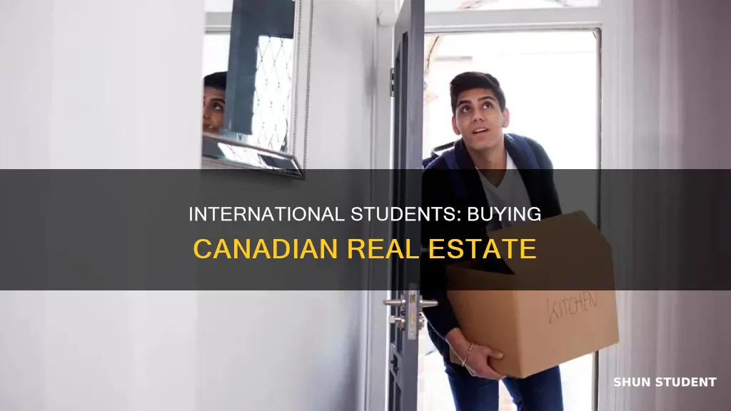 can international students buy a house in canada