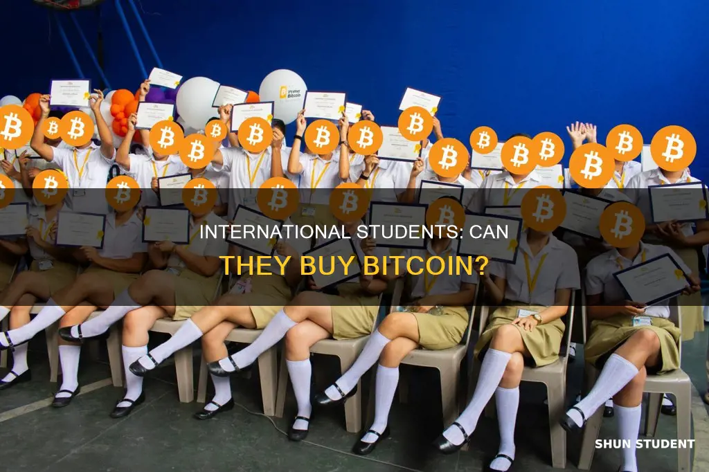 can international students buy bitcoin