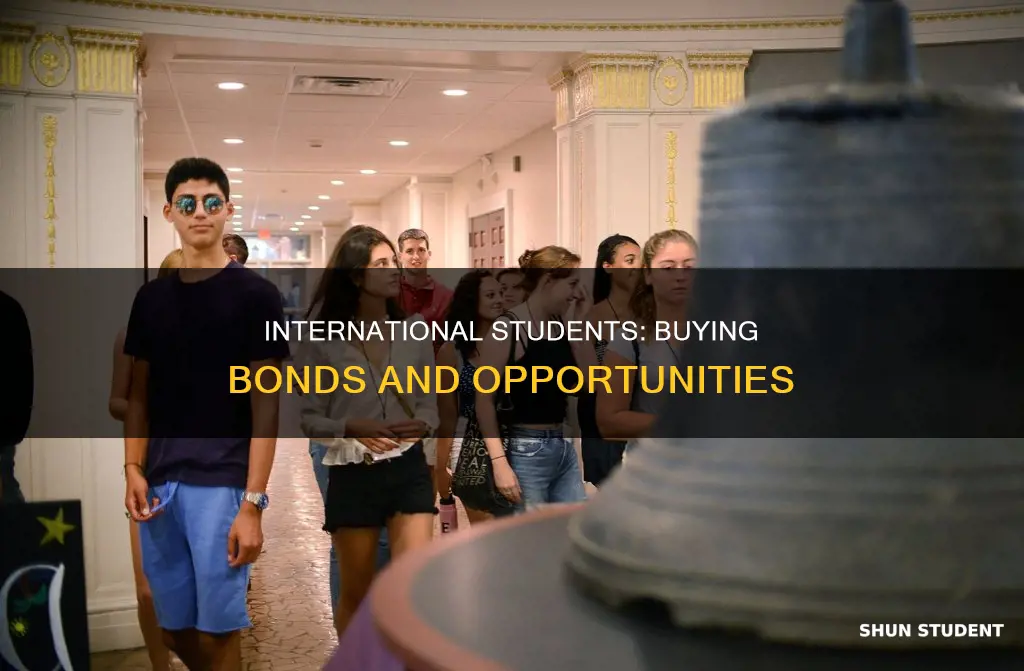can international students buy bonds