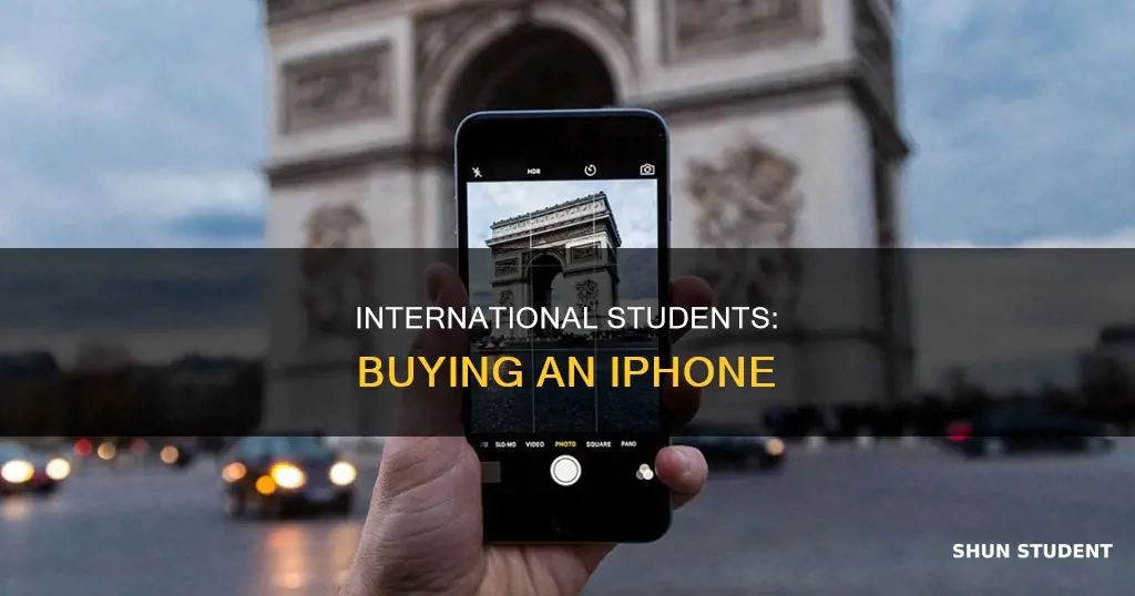 can international students buy iphone