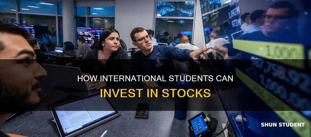 can international students buy stocks