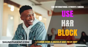 International Students in Canada: Can They Use H&R Block?