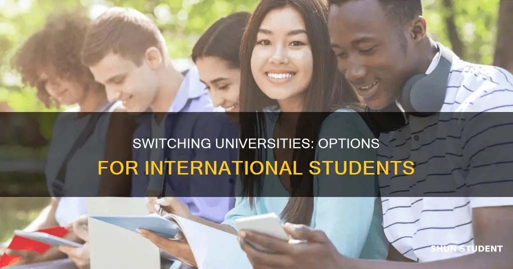 can international students change university