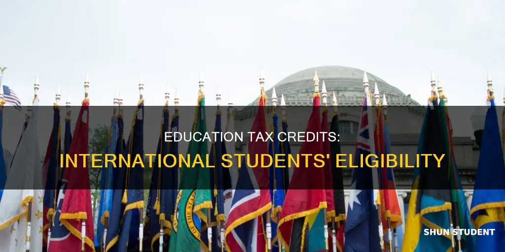 can international students claim education tax credit