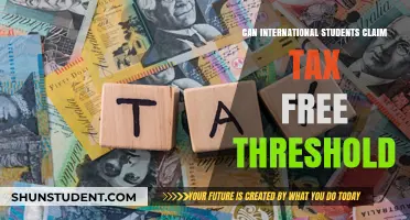 International Students: Tax-Free Threshold Eligibility