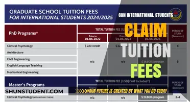 International Students: Claiming Tuition Fees Back