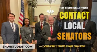 International Students: Can They Lobby Senators?