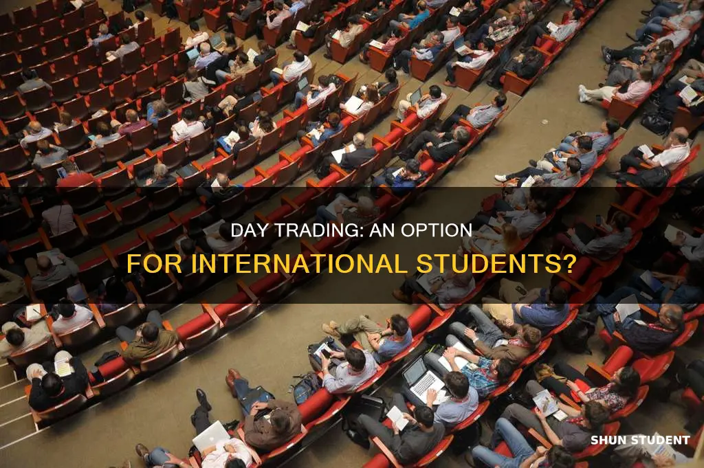 can international students day trade