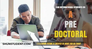 Pursuing a Predoctoral: Options for International Students