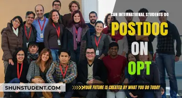 OPT Postdocs: International Student Opportunities