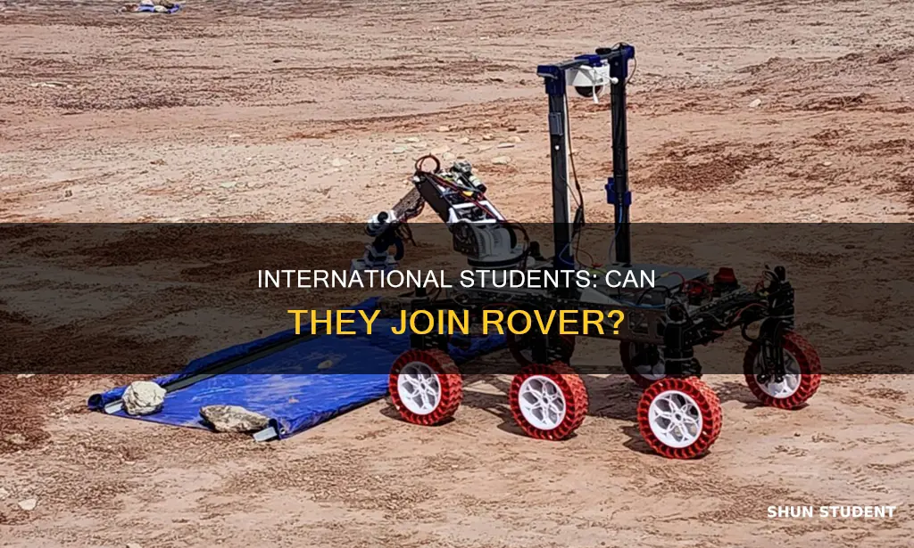 can international students do rover
