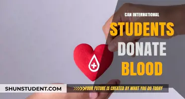 Donating Blood: International Students' Eligibility