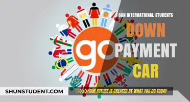 International Students: Car Down Payment Options