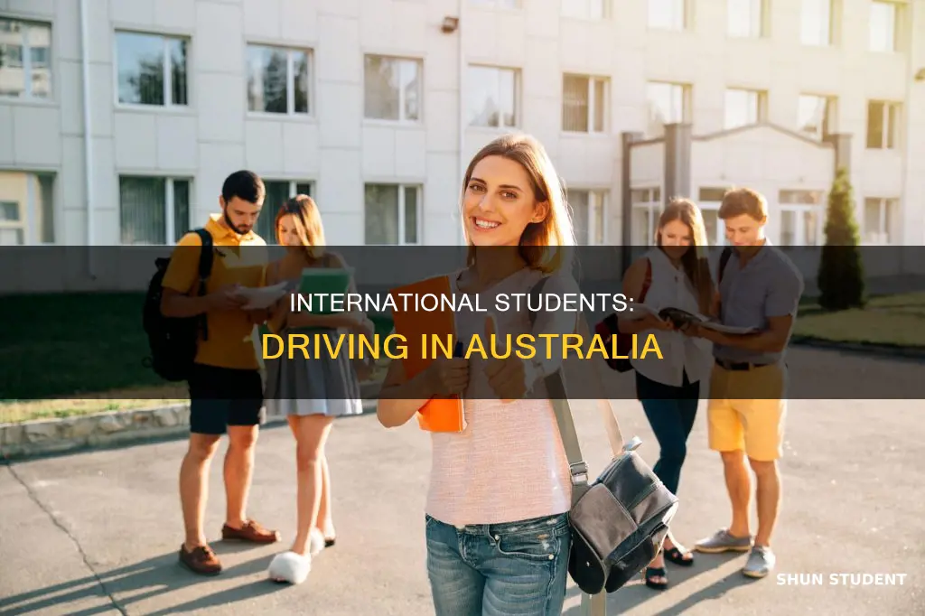 can international students drive in australia