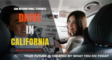 International Students: Driving in California