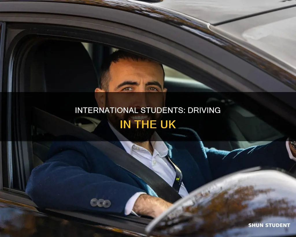 can international students drive in uk