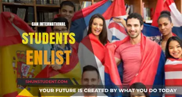 International Students: Enlistment Options