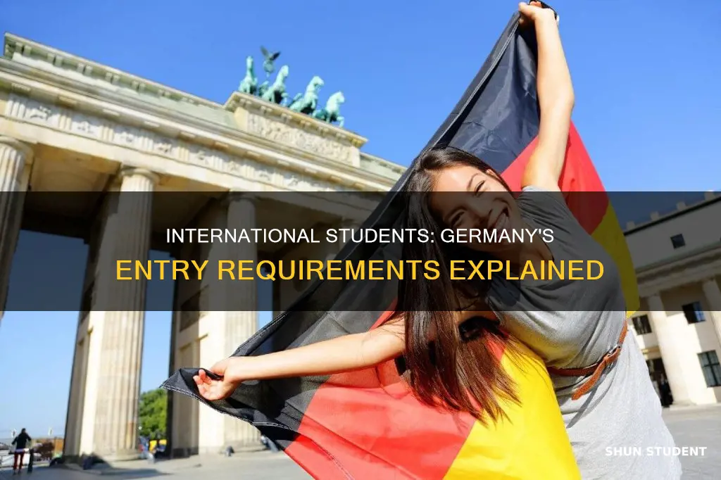 can international students enter germany