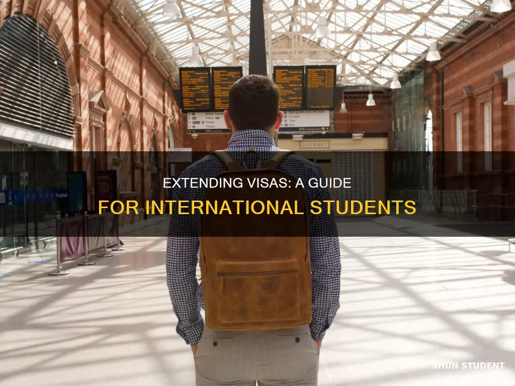 can international students extend visa