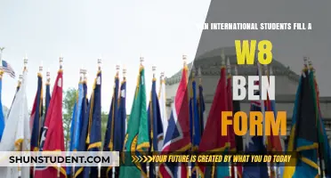 International Students: W-8BEN Form Filling Explained