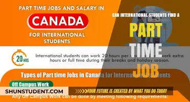 Finding Part-Time Work: International Students' Guide