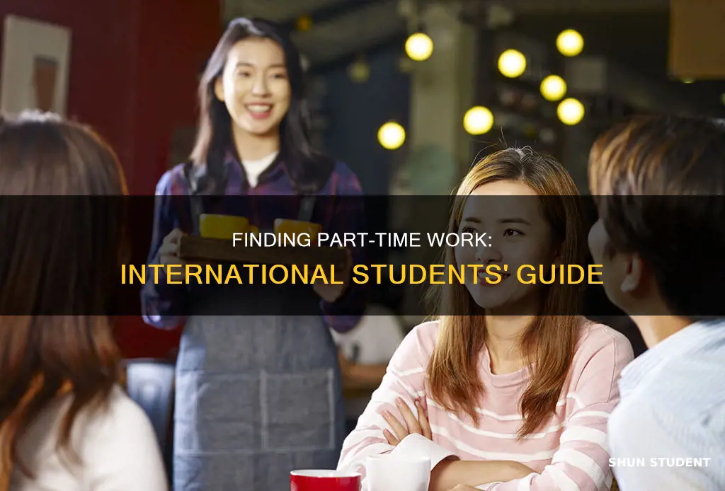 can international students find a part time job