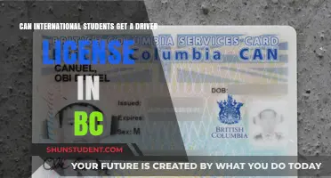 International Students: Getting a B.C. Driver's License