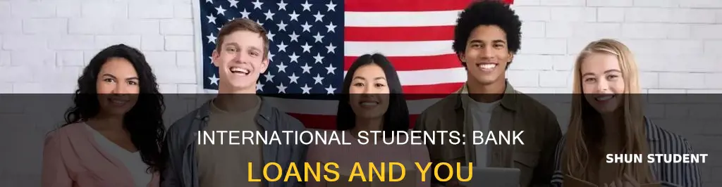 can international students get a student loan from a bank