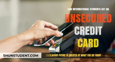 How International Students Can Get an Unsecured Credit Card