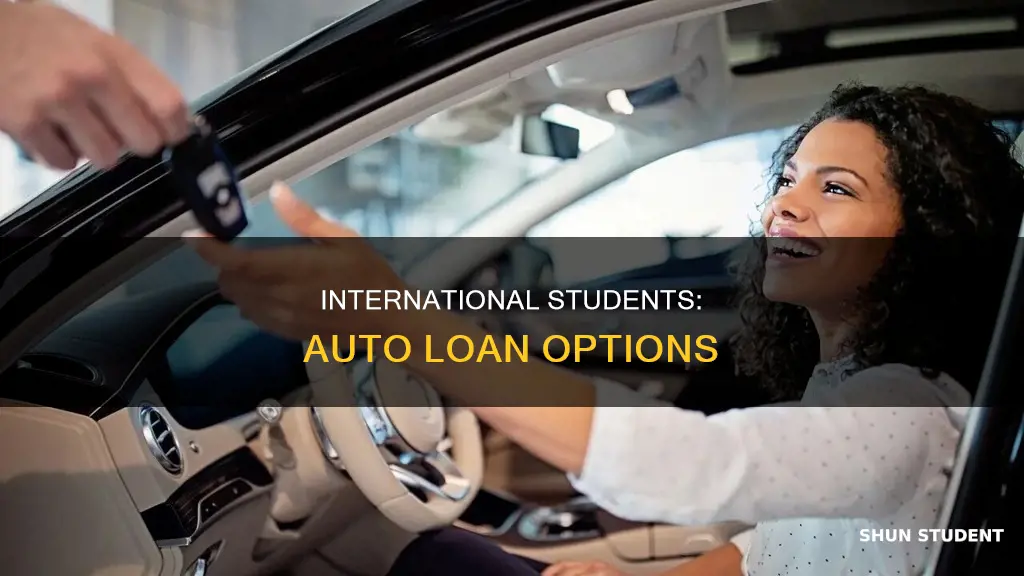 can international students get car financinf