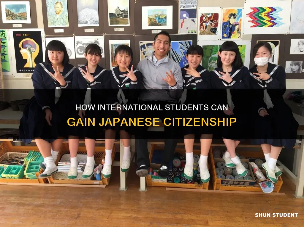 can international students get citizenship in japan