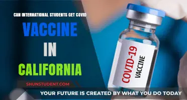 International Students: Get Your COVID Vaccine in California