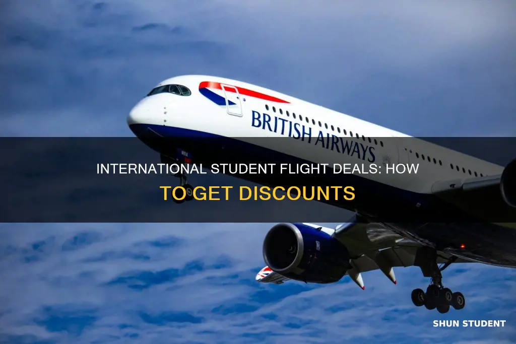 can international students get discounts on flights