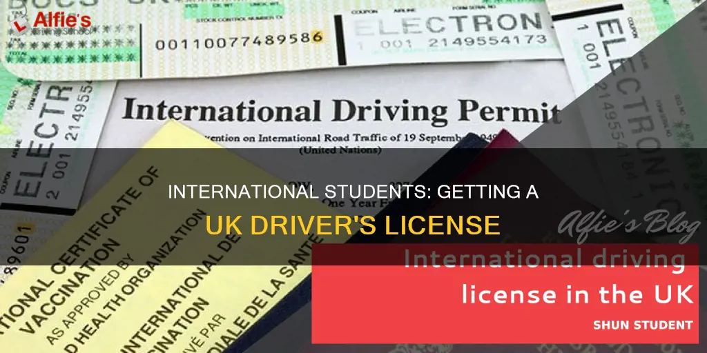 can international students get drivers license in uk