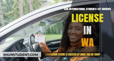 Get a Driver's License in WA as an International Student