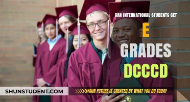 International Students: E Grades at DCCCD?