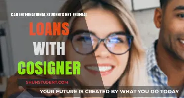 International Students: Federal Loans with a Cosigner?
