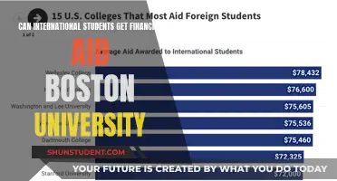 International Students: Boston University Financial Aid Options