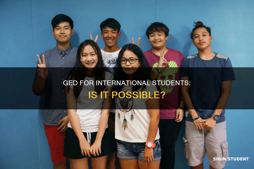 can international students get ged